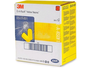 Zátkové chrániče sluchu 3M E-A-R SOFT NEON 250 párů