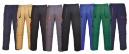  Portwest Texo dvoubarevné prodloužené kalhoty