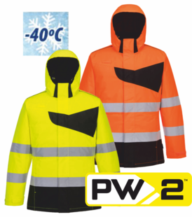 Zimní bunda PORTWEST PW2™ HiVis 