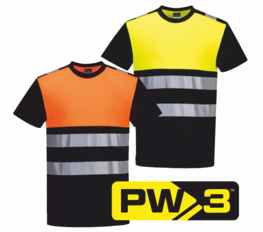 Tričko PORTWEST PW3™ HiVis Třída 1