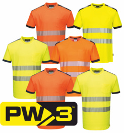 Tričko PORTWEST PW3™ HiVis 