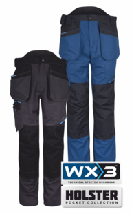Kalhoty PORTWEST WX3™ HOLSTER  - zkrácené