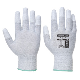 Antistatické rukavice PU Fingertip pro výdejní automat